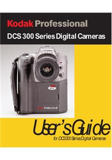 Kodak DCS 315 manual. Camera Instructions.